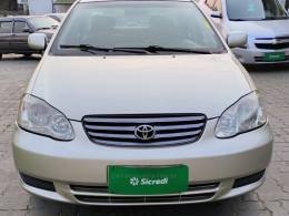 TOYOTA - COROLLA - 2003/2004 - Dourada - R$ 37.900,00